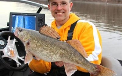 Winter Worming for River Walleyes