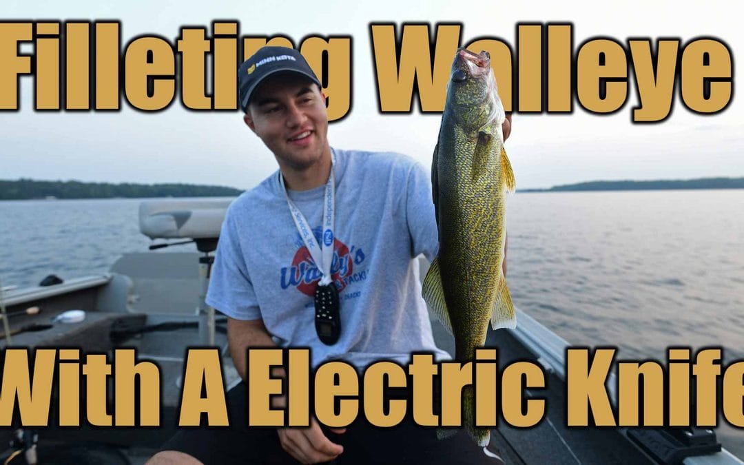Filleting Walleyes with an Electric Knife